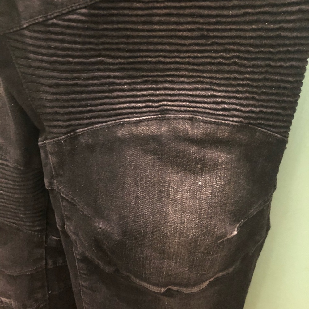 Men black jeans